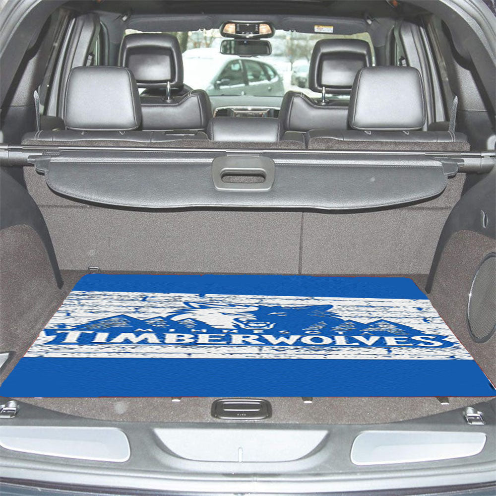 Best Of Minnesota Timberwolves Car Trunk Mat Non Slip