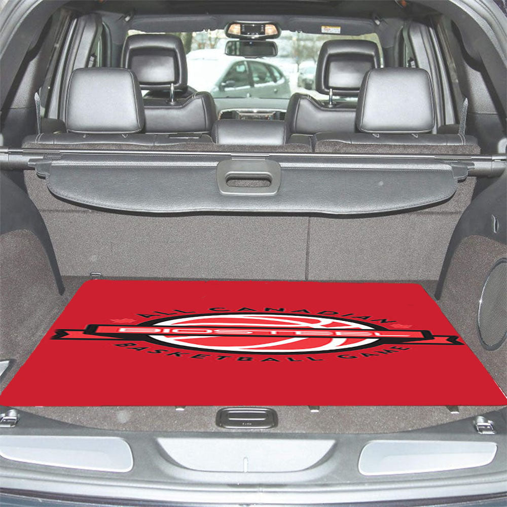 Biosteel Red Car Trunk Mat Non Slip