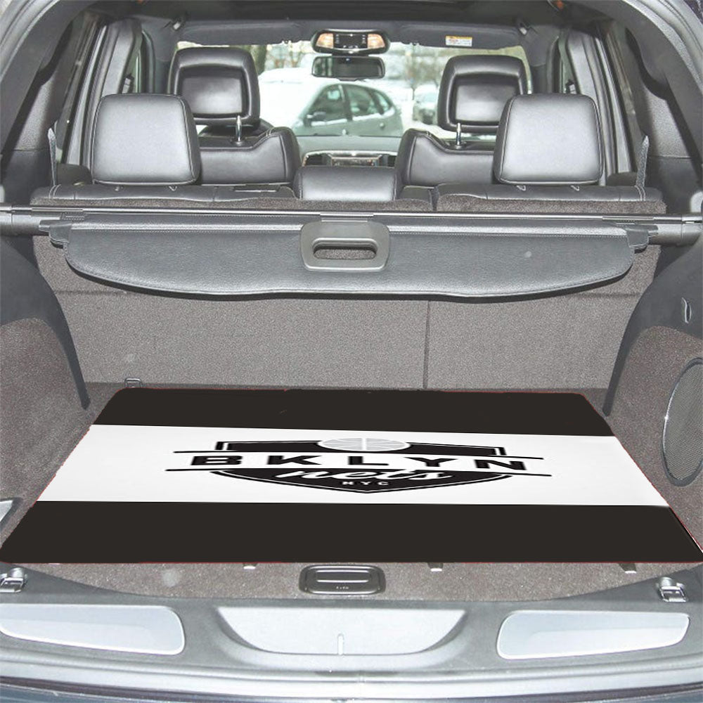 Bklyn Nets Car Trunk Mat Non Slip
