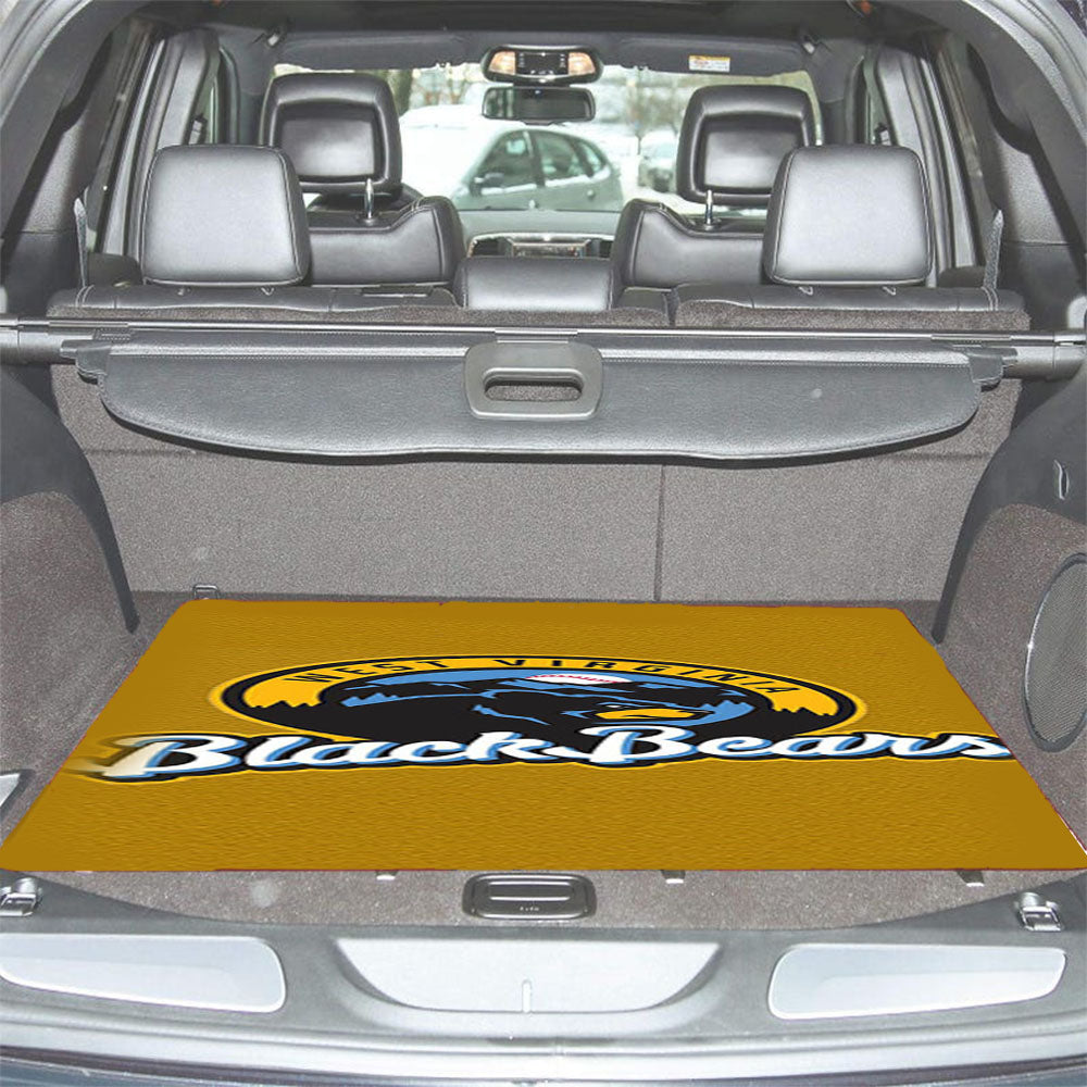 Black Bears Car Trunk Mat Non Slip
