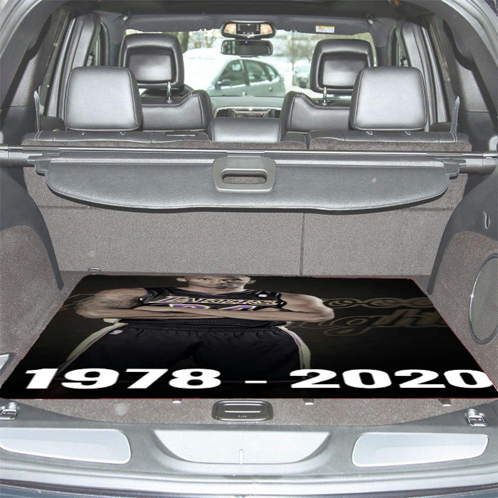 Black Mamba Out Kobe Car Trunk Mat Non Slip