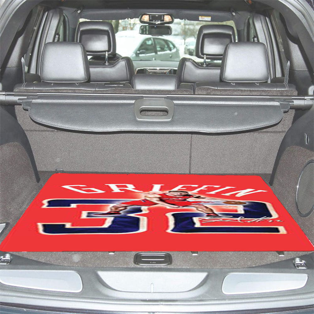 Blake Griffin Jersey Glow Car Trunk Mat Non Slip