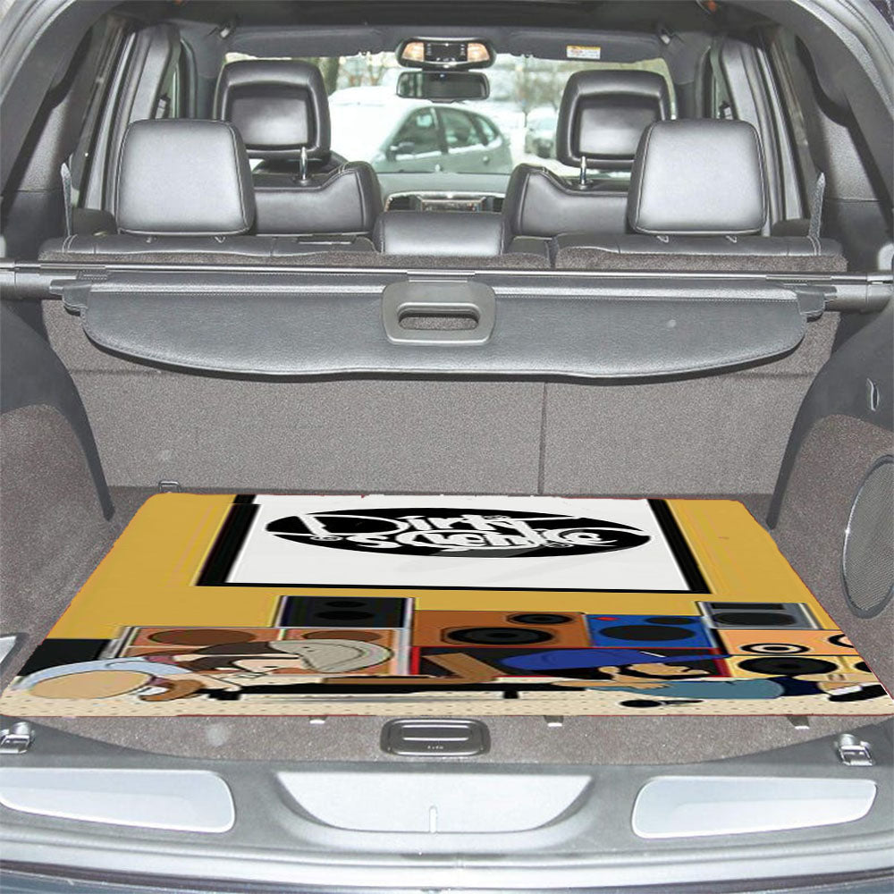 Blu & Exile Peanuts Car Trunk Mat Non Slip