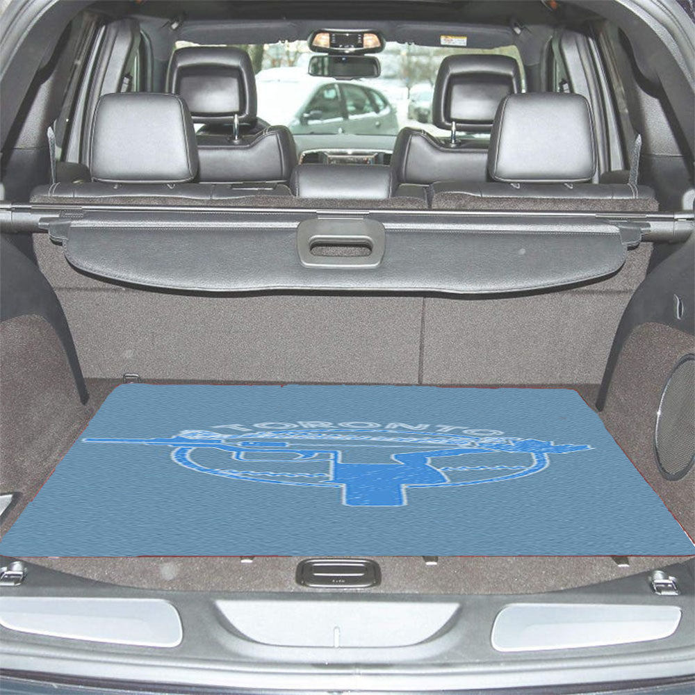 Blue Art Toronto Car Trunk Mat Non Slip