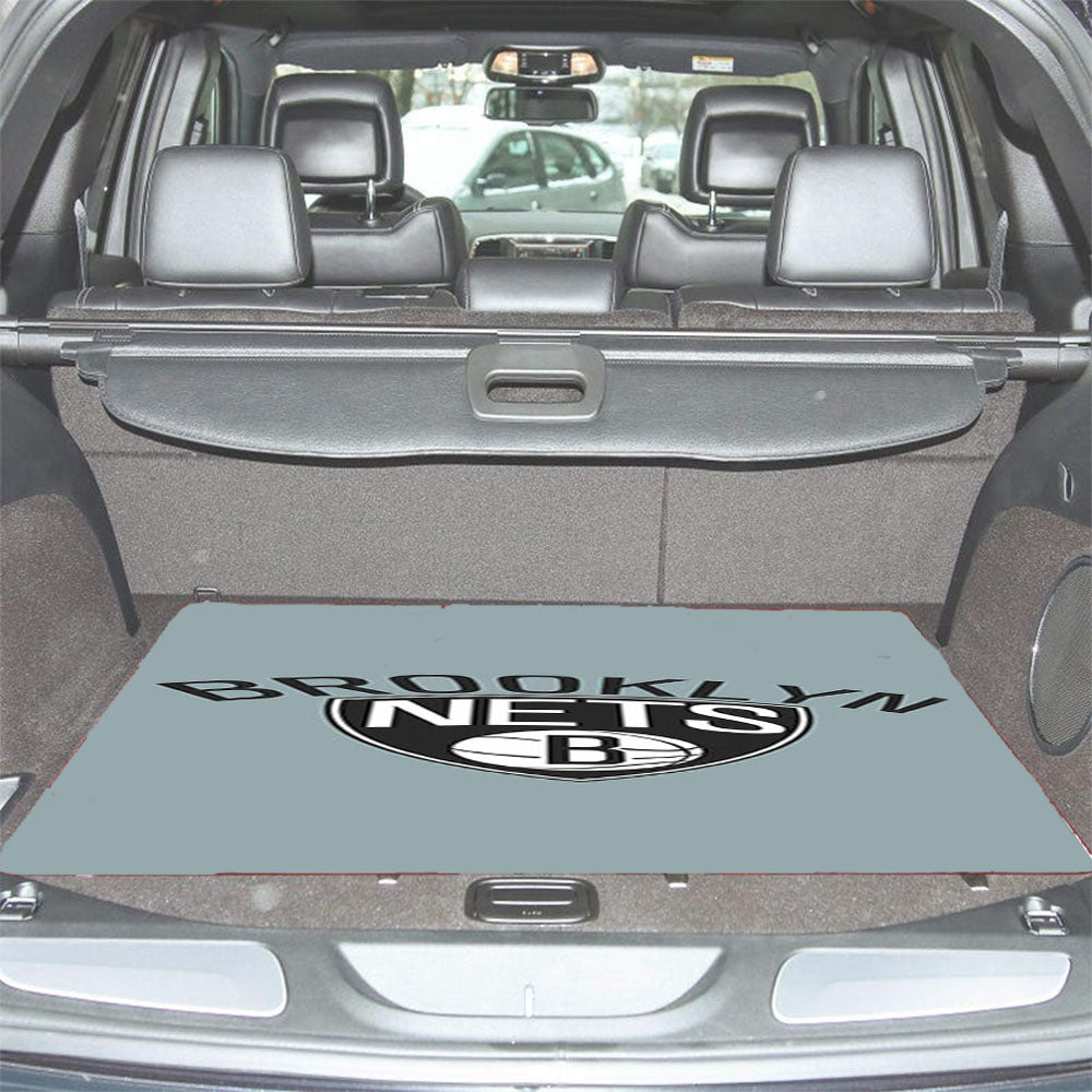 Blue Brooklyn Car Trunk Mat Non Slip