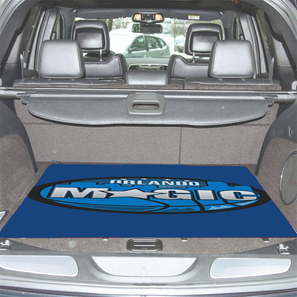 Blue Orlando Magic Car Trunk Mat Non Slip