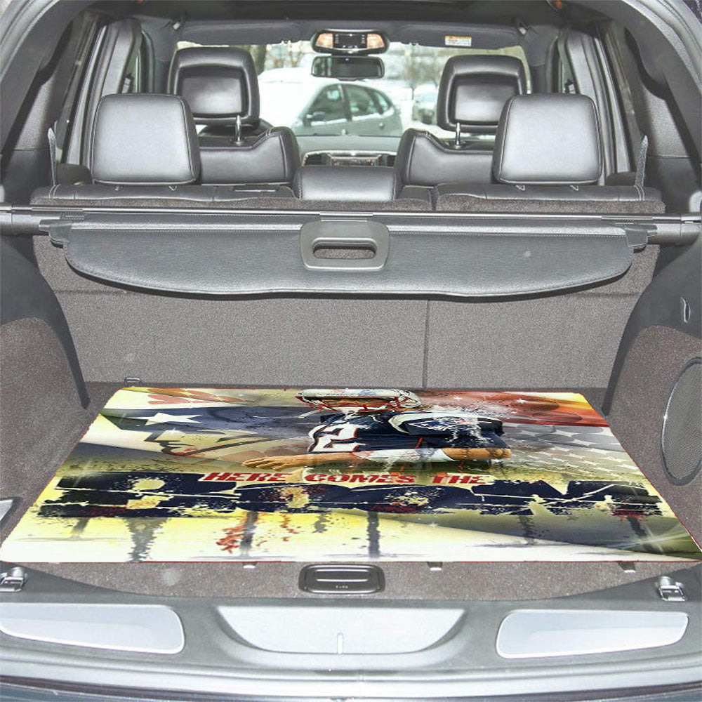 Boom Nfl Car Trunk Mat Non Slip