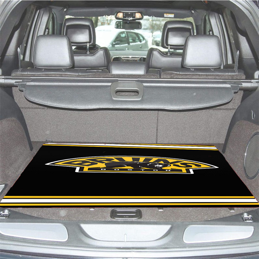 Boston Bruins Car Trunk Mat Non Slip