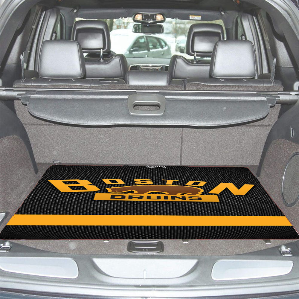 Boston Bruins Bear Car Trunk Mat Non Slip