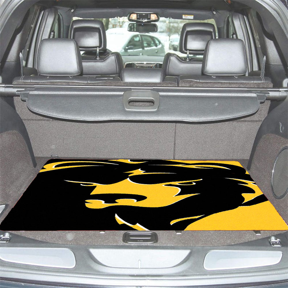 Boston Bruins Bear Logo Nhl Car Trunk Mat Non Slip