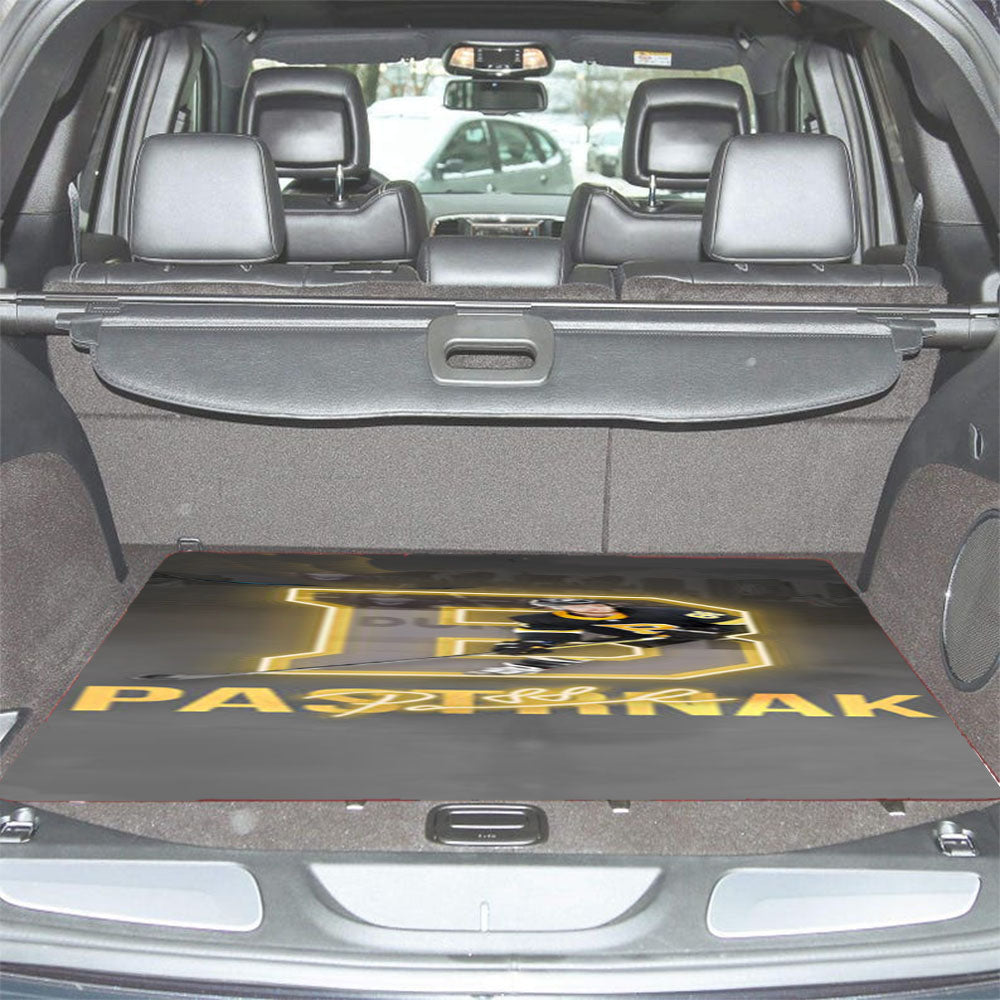 Boston Bruins David Pastrnak Car Trunk Mat Non Slip
