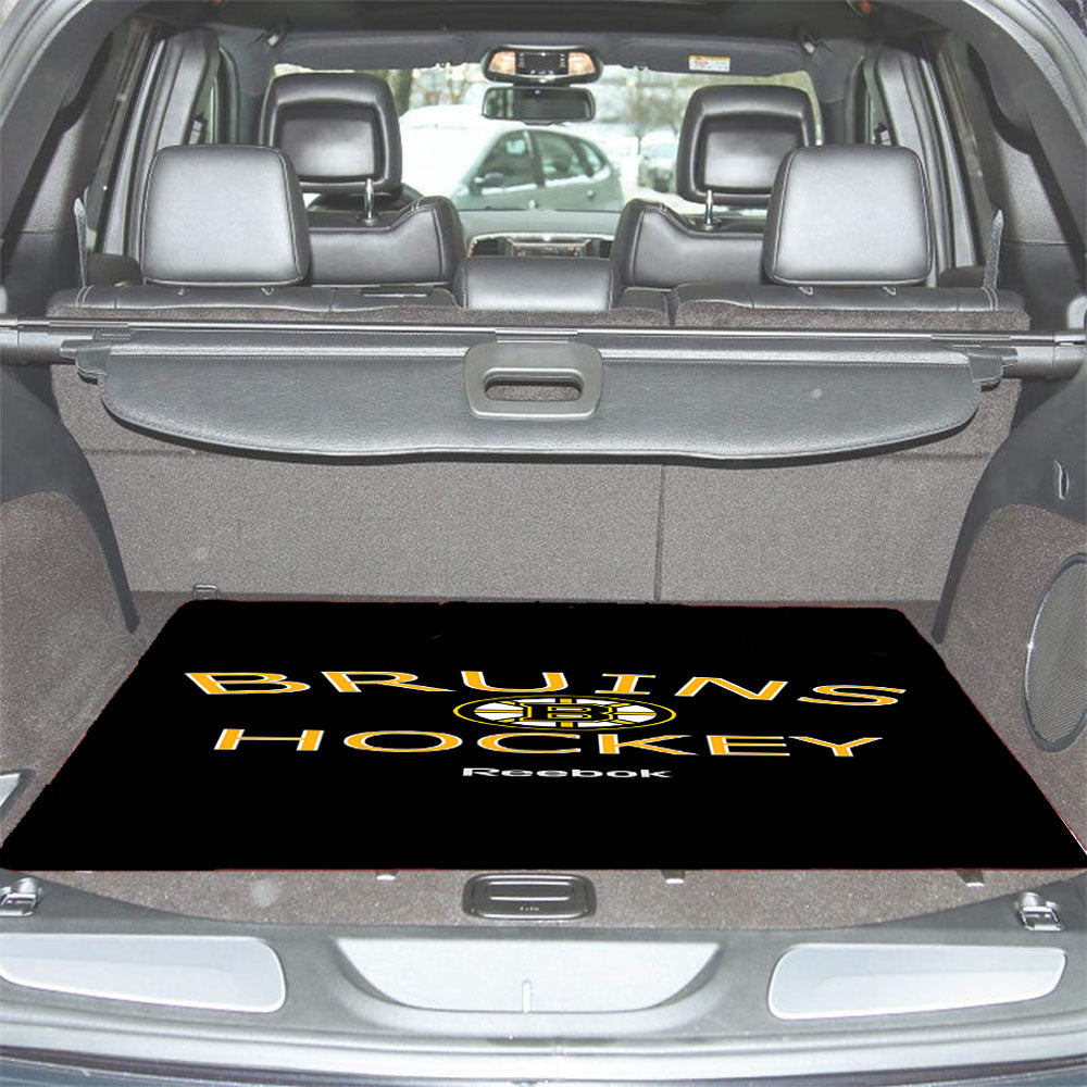 Boston Bruins Hockey Jersey Emblem Car Trunk Mat Non Slip