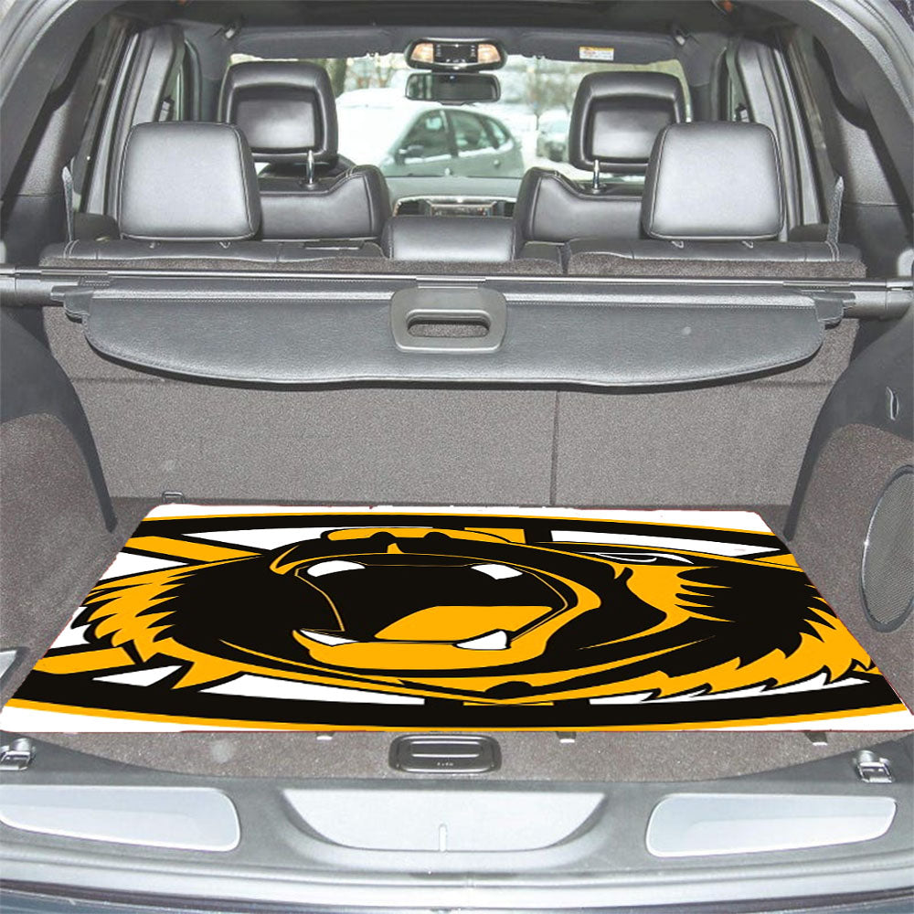 Boston Bruins Hockey Team Emblem Car Trunk Mat Non Slip