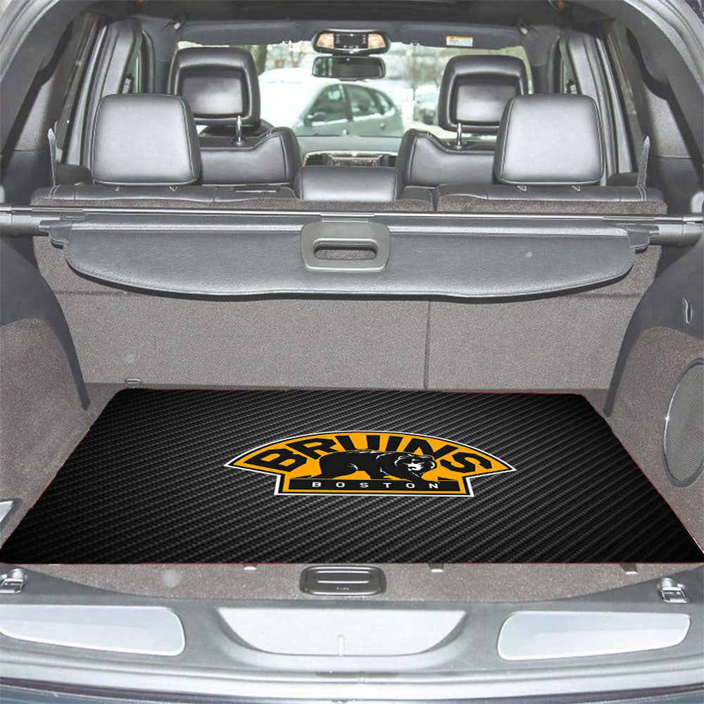 Boston Bruins Jersey Car Trunk Mat Non Slip