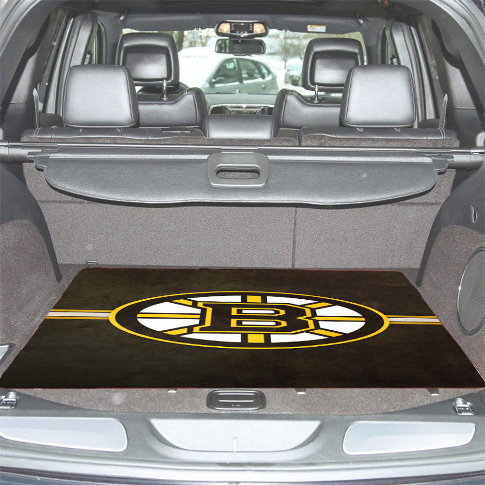 Boston Bruins Nhl Car Trunk Mat Non Slip