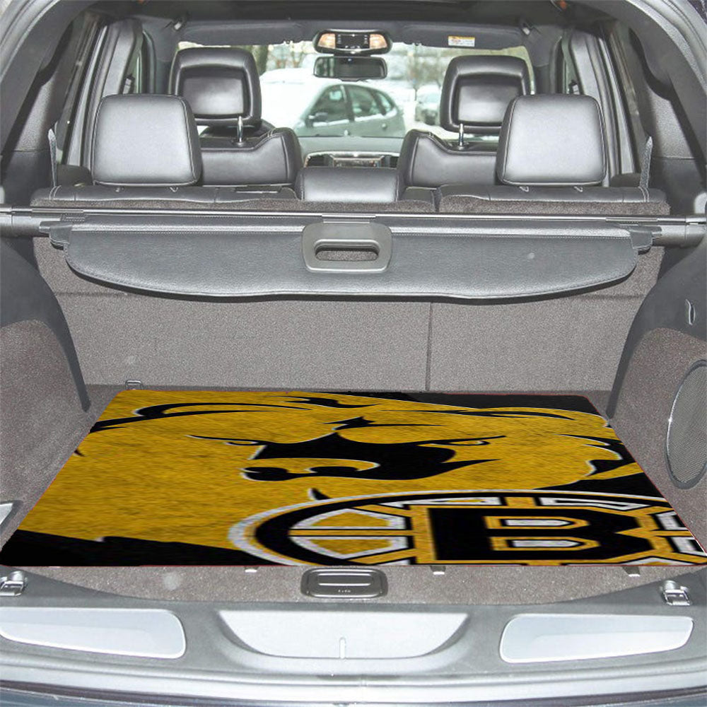 Boston Bruins Nhl Sport Logo Car Trunk Mat Non Slip