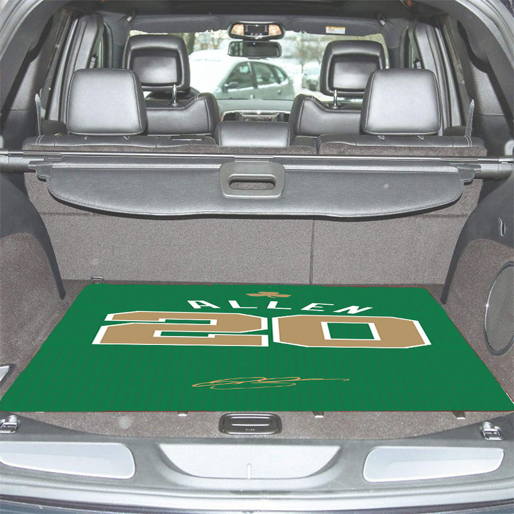 Boston Celtics Allen Car Trunk Mat Non Slip