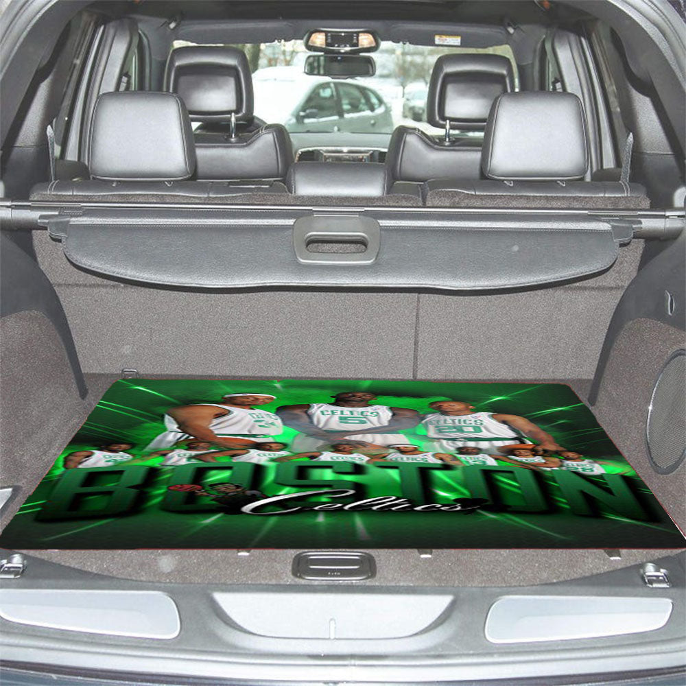 Boston Celtics Basketball Player Car Trunk Mat Non Slip