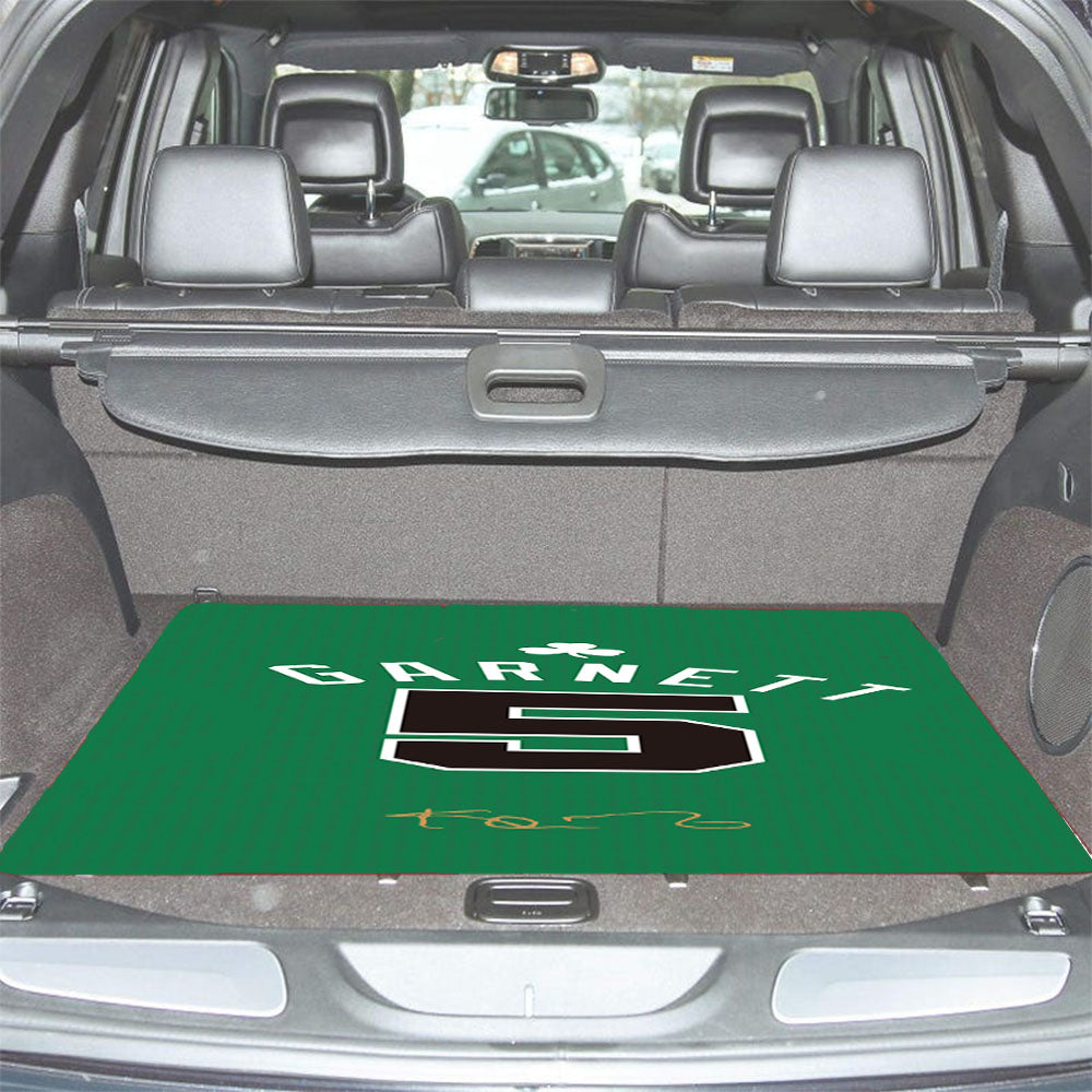 Boston Celtics Garnett Car Trunk Mat Non Slip