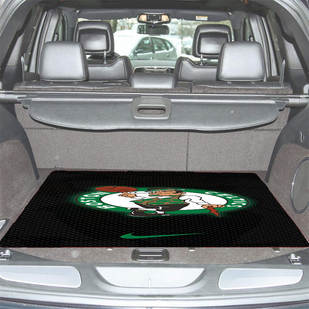 Boston Celtics Nike Carbon Car Trunk Mat Non Slip