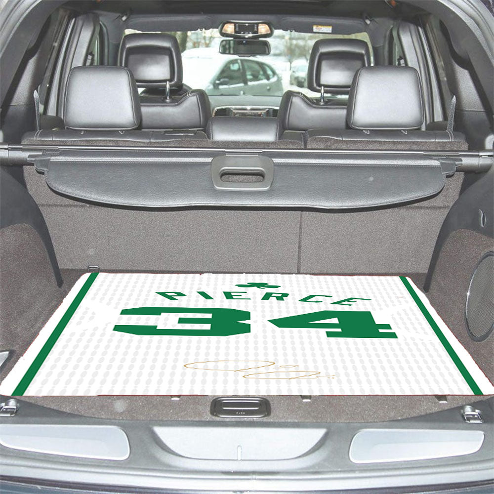 Boston Celtics Pierce Car Trunk Mat Non Slip