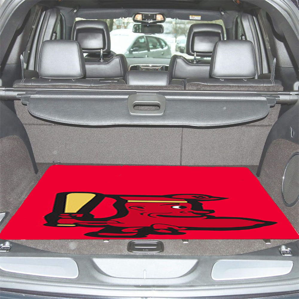 Boston Playing Car Trunk Mat Non Slip