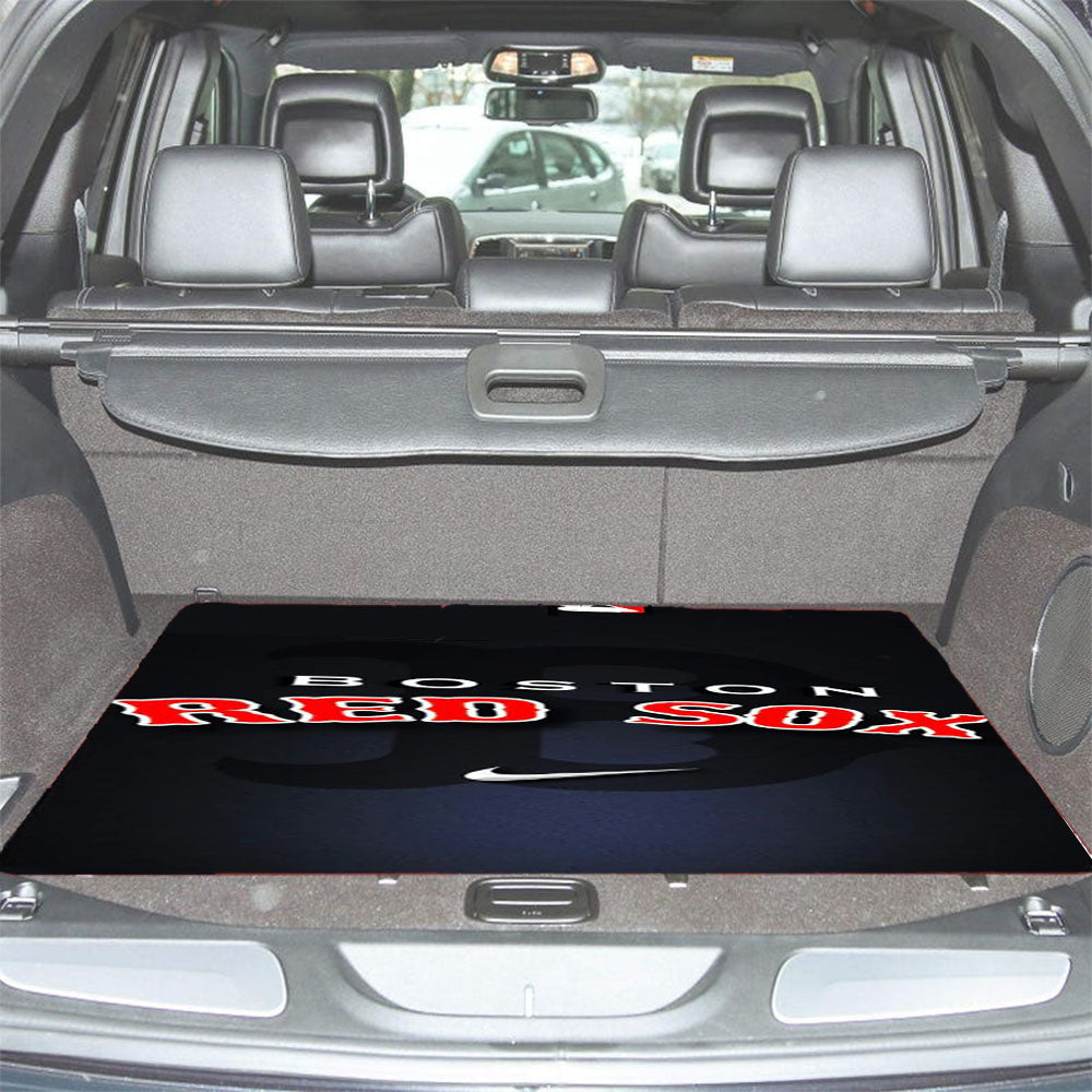 Boston Red Sox Car Trunk Mat Non Slip