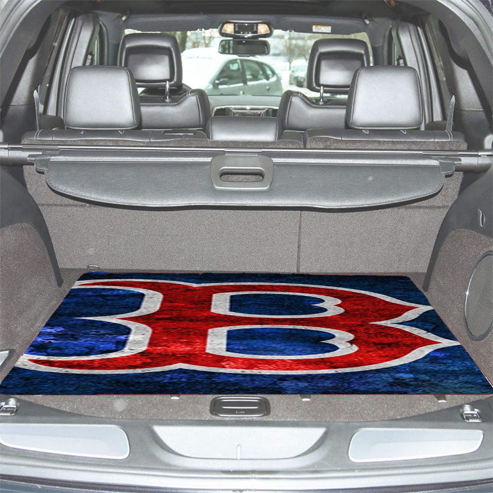 Boston Red Sox B Logo Car Trunk Mat Non Slip