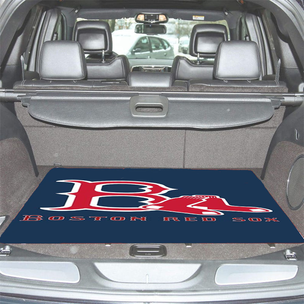 Boston Red Sox Baseball Car Trunk Mat Non Slip