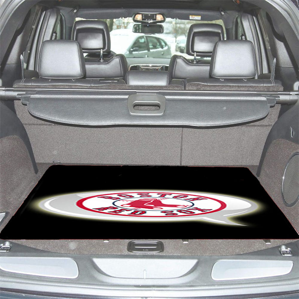Boston Red Sox Shadow Car Trunk Mat Non Slip