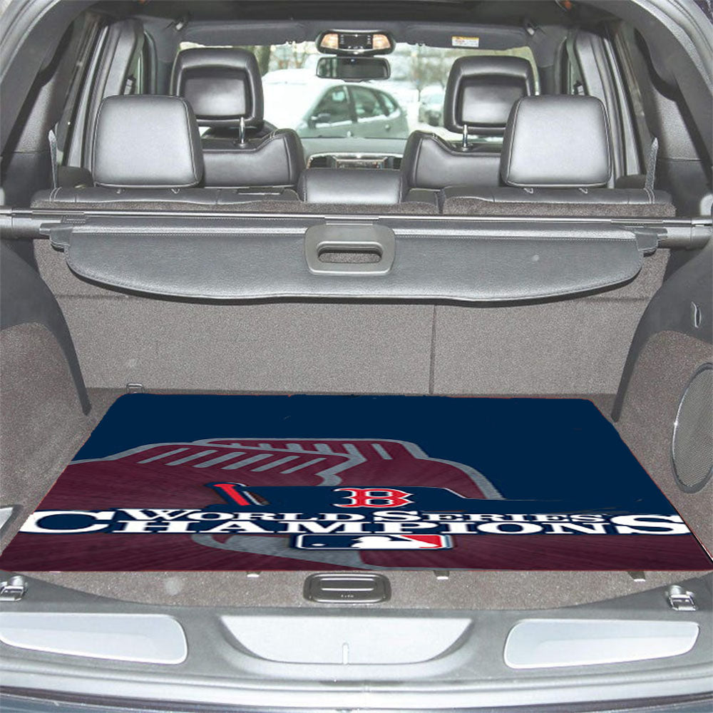 Boston Red Sox World Series Car Trunk Mat Non Slip