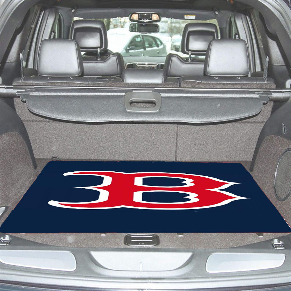 Boston Redsox B Car Trunk Mat Non Slip