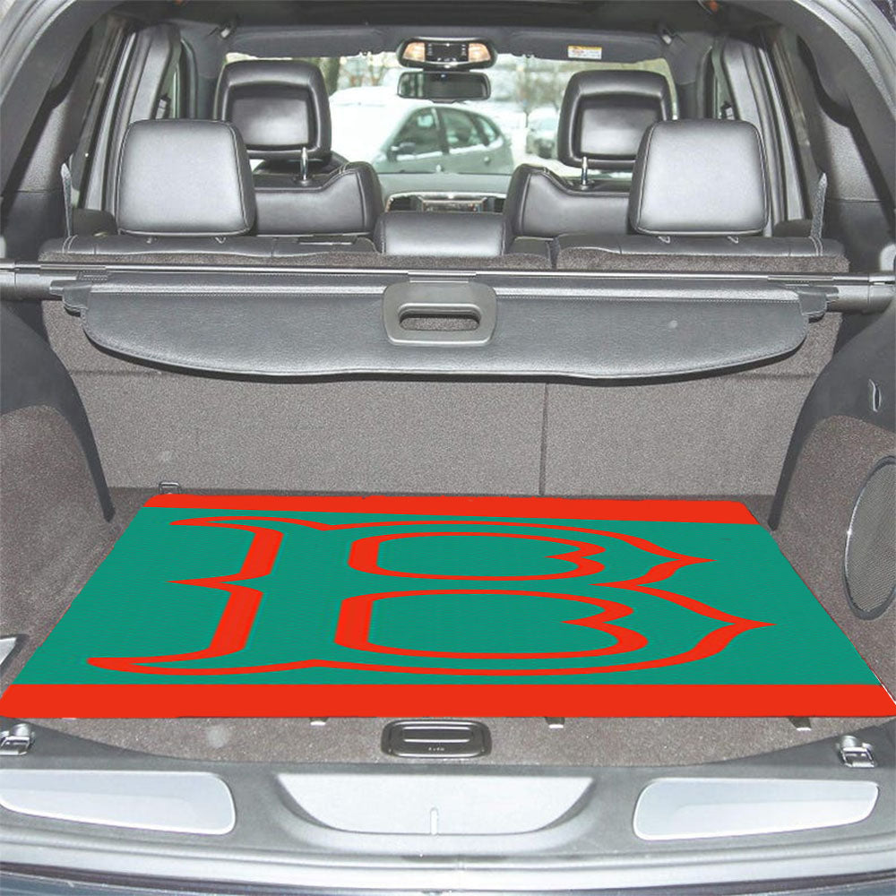 Boston Sox Car Trunk Mat Non Slip