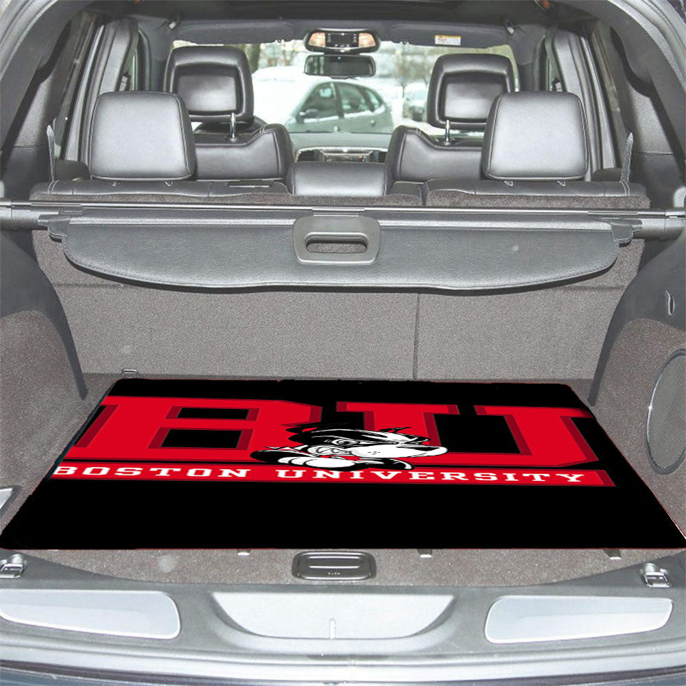 Boston University Car Trunk Mat Non Slip