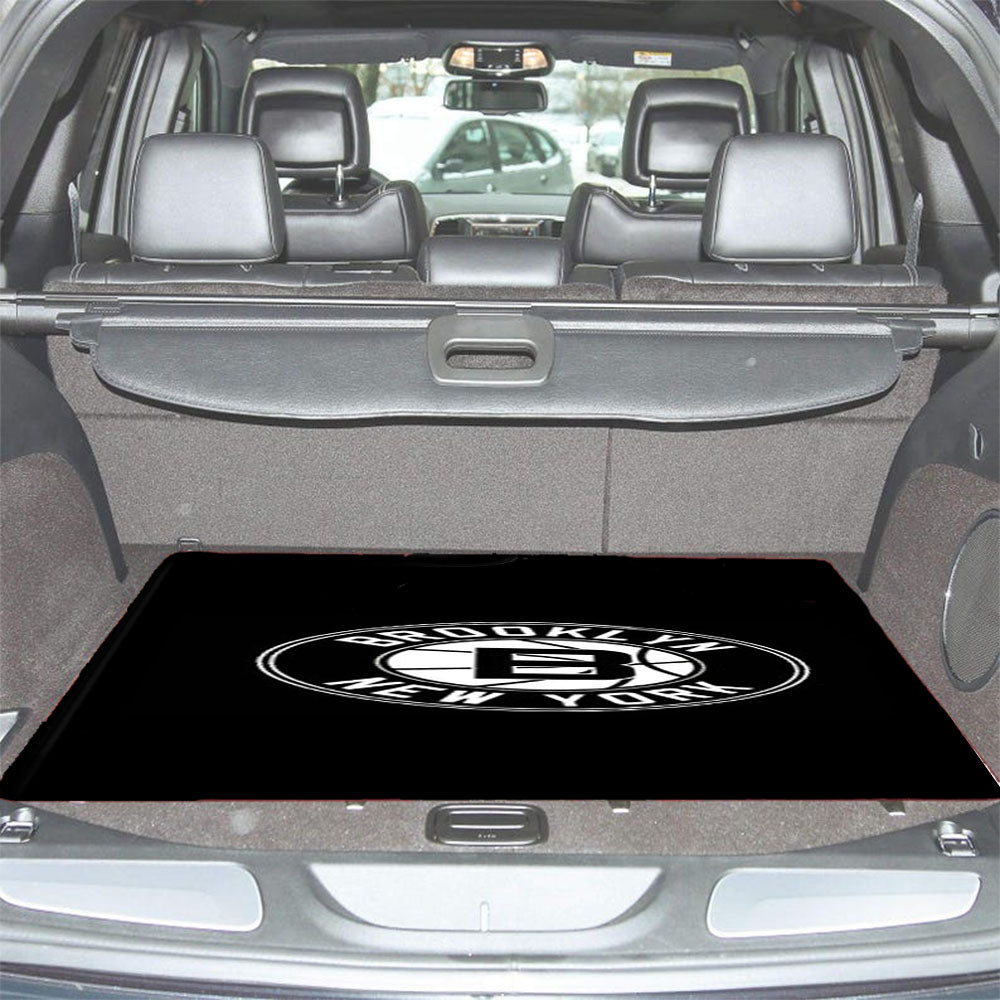 Brooklyn Black Nets Car Trunk Mat Non Slip