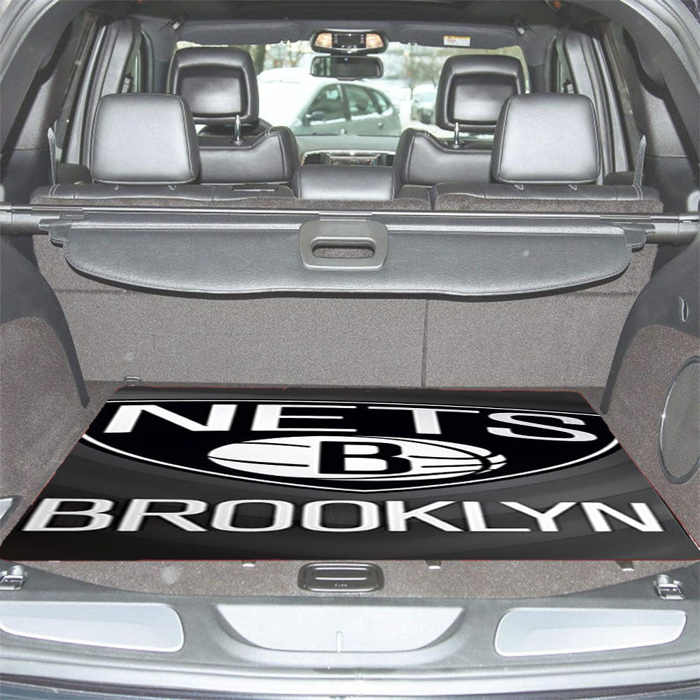 Brooklyn Blur Car Trunk Mat Non Slip