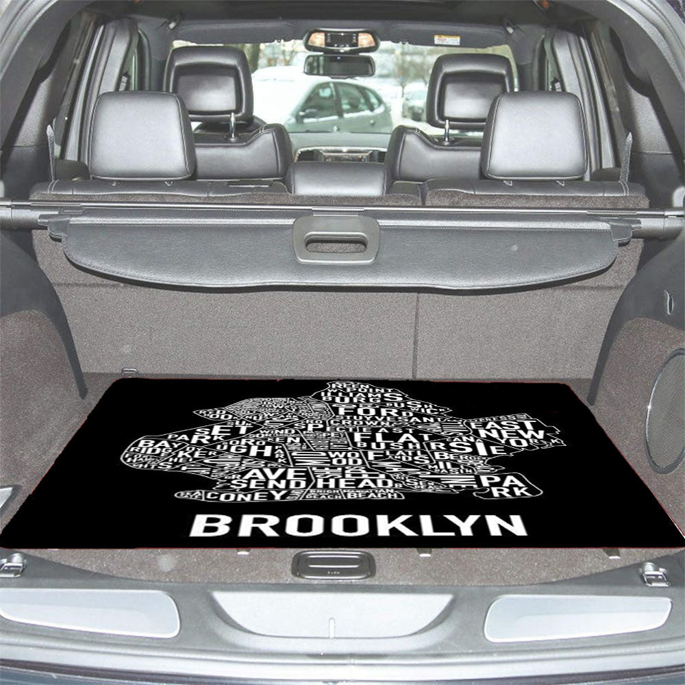 Brooklyn City Car Trunk Mat Non Slip