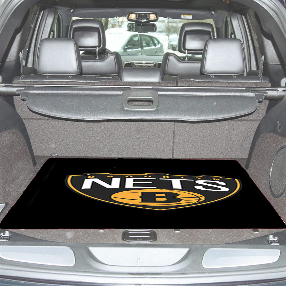Brooklyn Nets B Nets Car Trunk Mat Non Slip