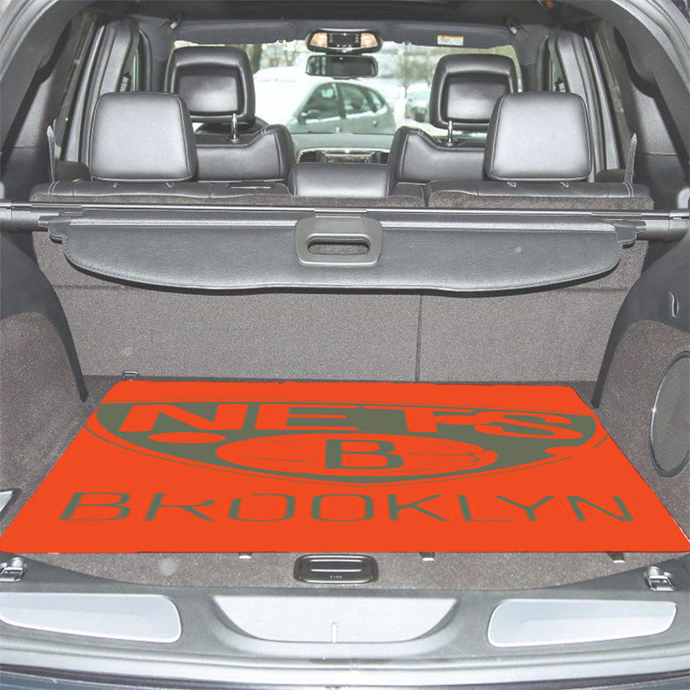 Brooklynnets Car Trunk Mat Non Slip