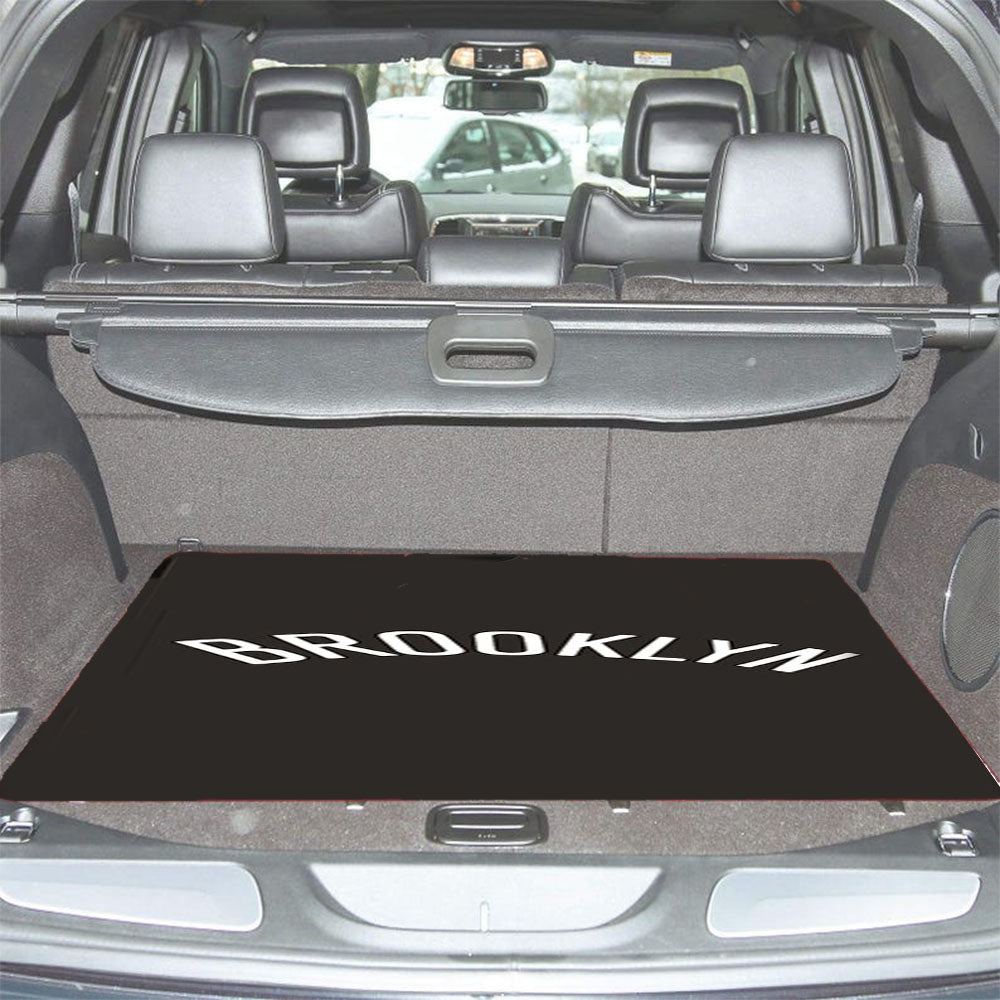 Brown Brooklyn Car Trunk Mat Non Slip