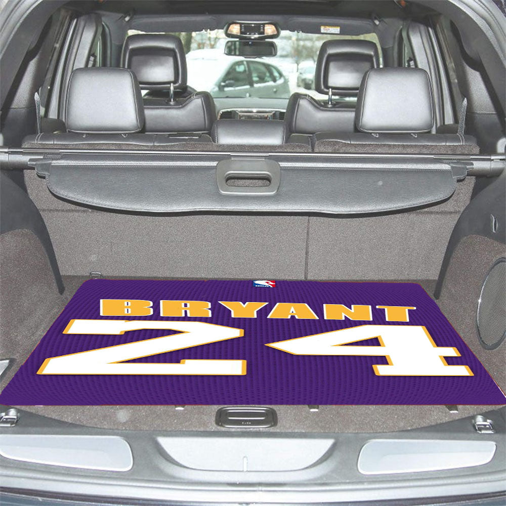 Bryant 24 Lakers Car Trunk Mat Non Slip