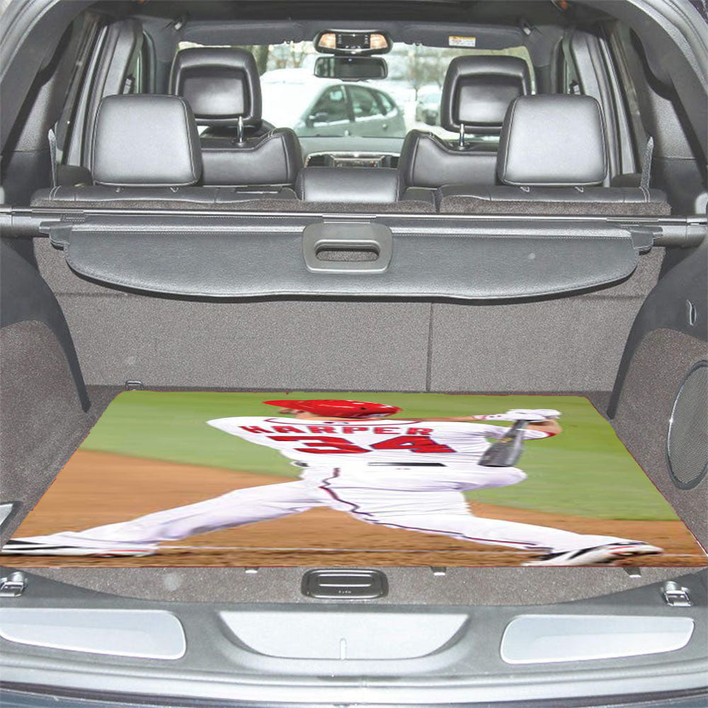 Bryce Harper Car Trunk Mat Non Slip