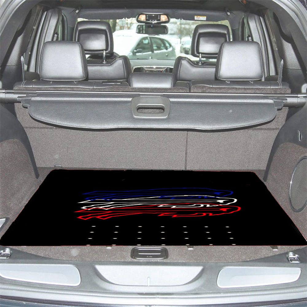 Buffalo Bills Logo 77 Car Trunk Mat Non Slip