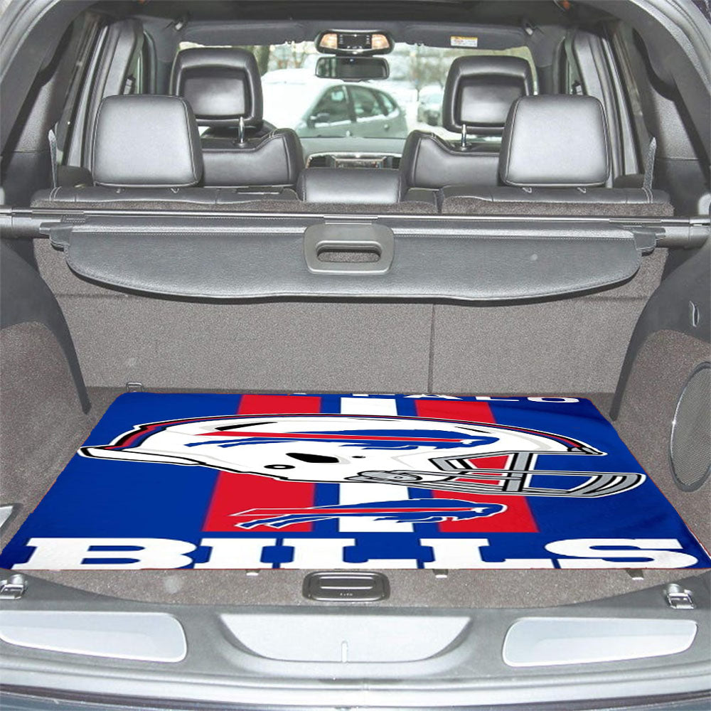 Buffalo Bills Team Car Trunk Mat Non Slip