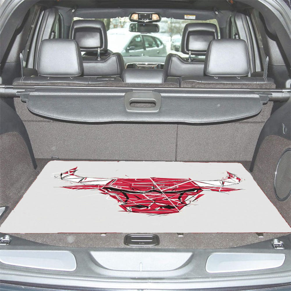 Bulls Basketball Car Trunk Mat Non Slip