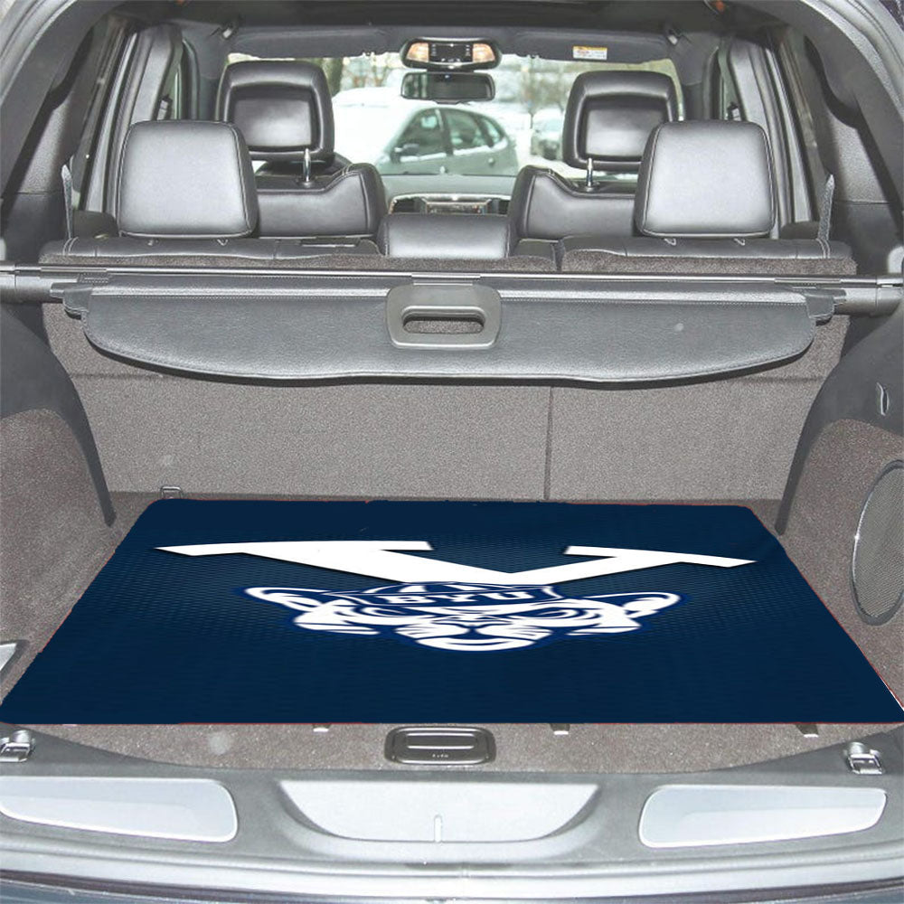 Byu Cougars Logo Car Trunk Mat Non Slip