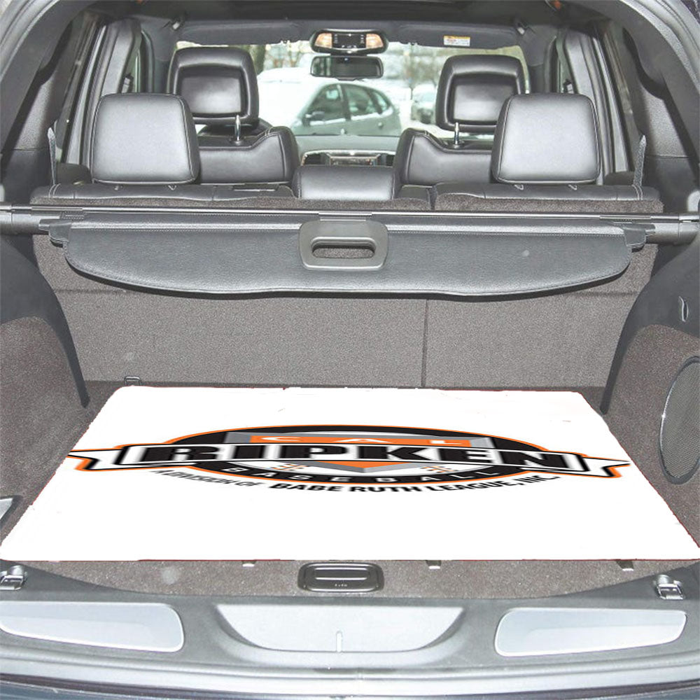 Cal Ripken Baseball Logo White Car Trunk Mat Non Slip