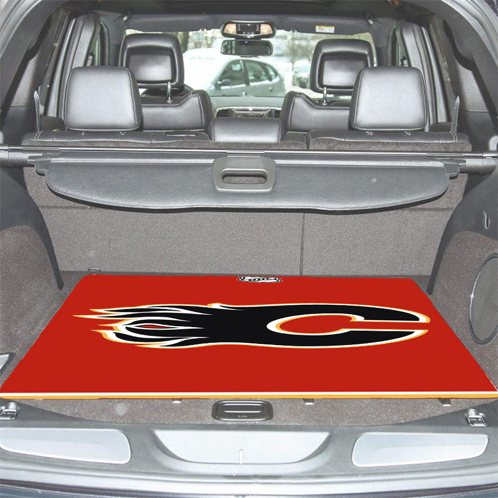 Calgary Flames 1 Car Trunk Mat Non Slip