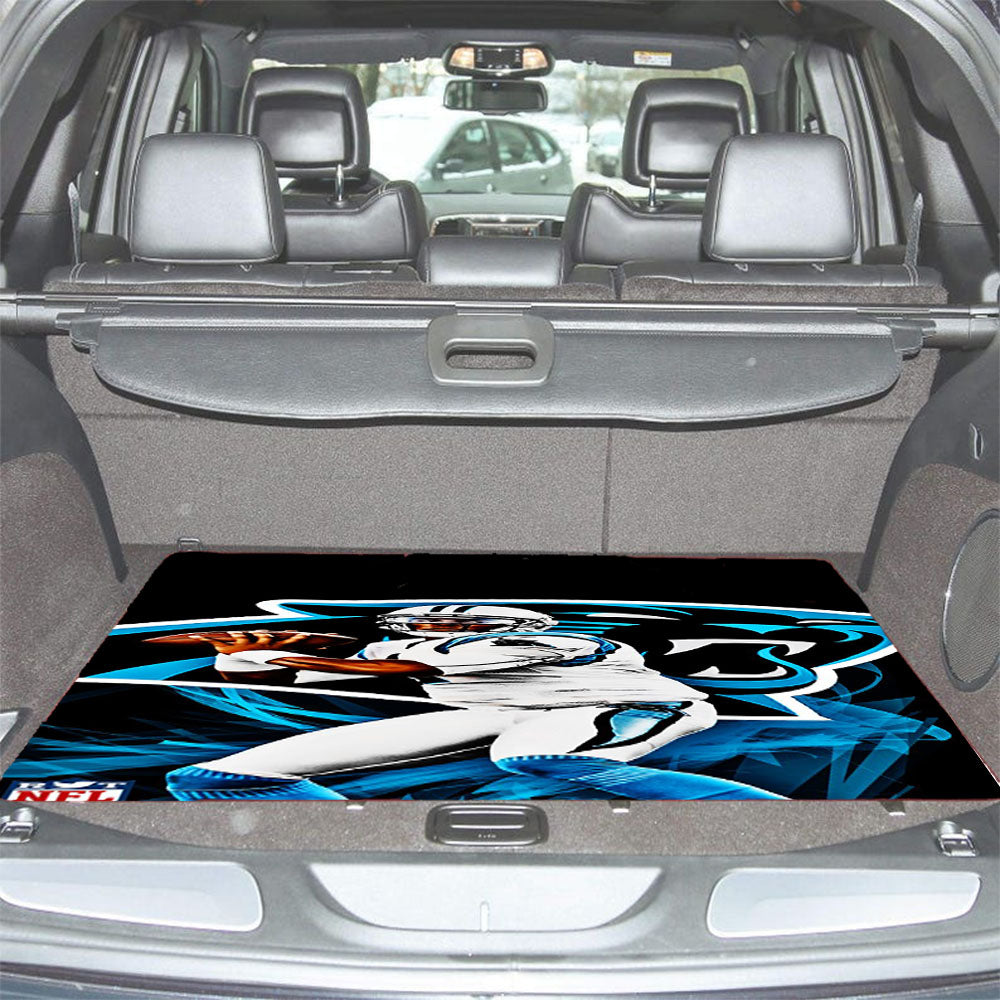 Cam Newton Carolina Panthers Car Trunk Mat Non Slip