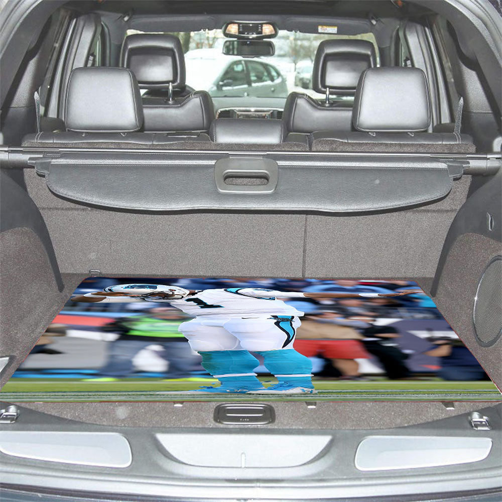 Cam Newton Dabbing Car Trunk Mat Non Slip